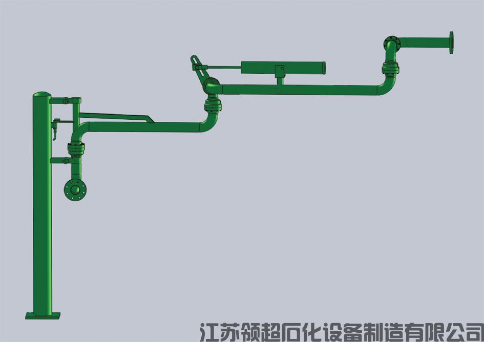 江蘇聯(lián)博藥業(yè)有限公司采購(gòu)的一批活動(dòng)梯、汽車頂部裝車用AL2503底部裝卸臂（鶴管）、甲醛鶴管已投入生產(chǎn)中(1)